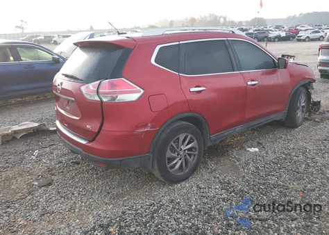 2016 Nissan Rogue Sl from USA, damaged, VIN 5N1AT2MTXGC747878